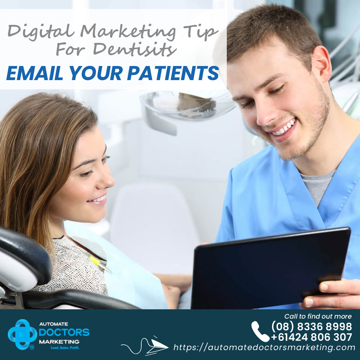 AutomateDoctors's tweet image. Let your patients know if you're open &amp;amp; get those appointments booked by harnessing the power of email! automatedoctorsmarketing.com

#dentalmarketing #digitalmarketing #dentalseo   #dentaldigitalmarketing #AD #dentistry #dentalmarketing #dentists #emailmarketing #dentistrymarketing