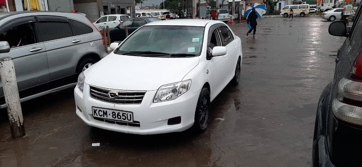 amarudeep's tweet photo. *STOLEN CAR*

A Toyota Axio belonging to a friend, KCM 865U was stolen yesterday night from the parking lot, in Umoja Area, Nairobi County. If you come across it, please report to the nearest police. Help us recover the vehicle;retweet widely.@RoadAlertsKE , @Ma3Route https://t.co/ITsNDQr7Xz
