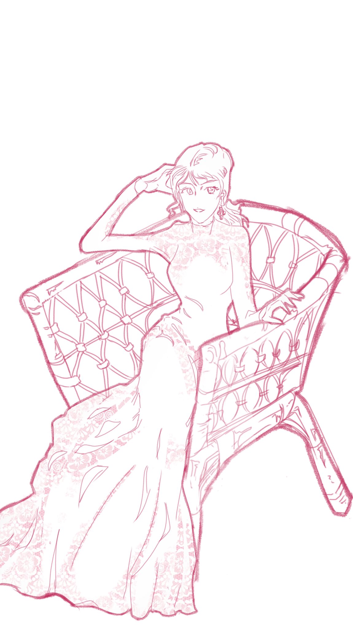 まる あえて仕事は募集しない Twitterren 今一つ伸びないのはやはり地味な絵面だからなのか イラストの世界は奥が深いと思う一年目のお絵描きさんです とりあえず反省点は座りポーズは座面と床面をセットで描かなきゃってこと 一番苦労したのはベッドを描くほう