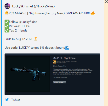 LuckySkins's tweet photo. https://t.co/fGiXGRlT3k
