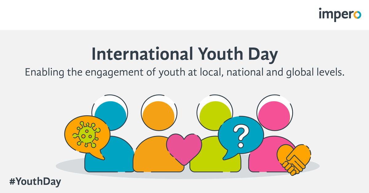 Today we celebrate #IYD2020. Learn how we can work together to improve youth engagement here: ow.ly/3cpk50AXeYk