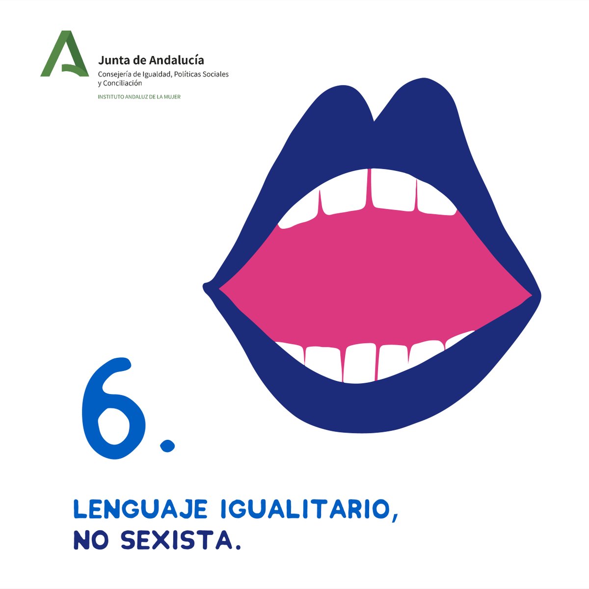 IAMJunta's tweet photo. #SeguimosCoeducando #TambiénEnVerano
Evita , detecta, señala y rechaza expresiones cotidianas y normalizadas que perpetúan el sexismo y la violencia contra las mujeres.
El lenguaje es agente de construcción social. Guía "Piensa como hablas" 👉 https://t.co/Co2Mr9X5cX https://t.co/aYvtiZ8R50