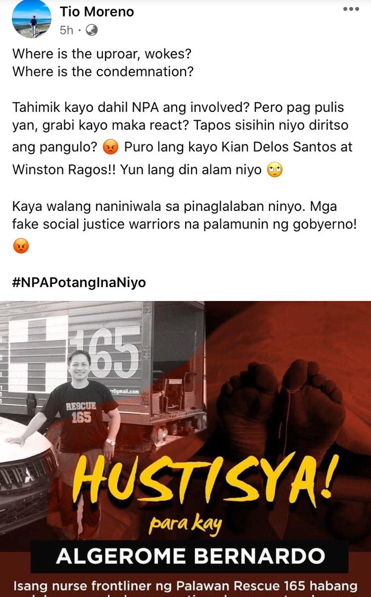 JImannuel_'s tweet photo. @risahontiveros Eto terorismo! #NPATerrorists! #NPASalot! #AntiTerrorismLaw #COVID__19 https://t.co/pfnuogTtn9