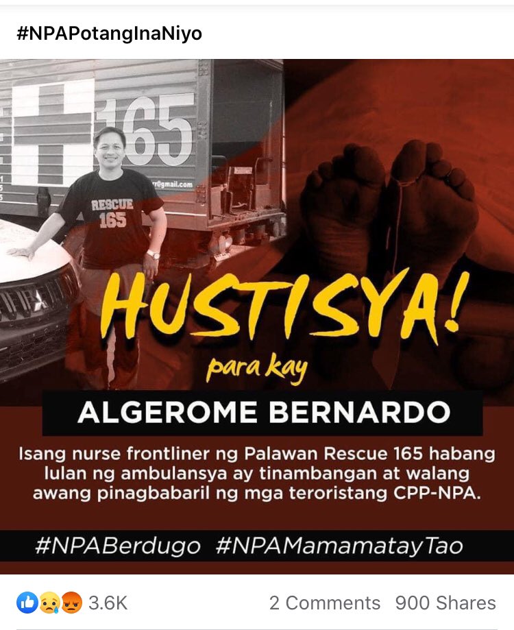 JImannuel_'s tweet photo. @risahontiveros Eto terorismo! #NPATerrorists! #NPASalot! #AntiTerrorismLaw #COVID__19 https://t.co/pfnuogTtn9