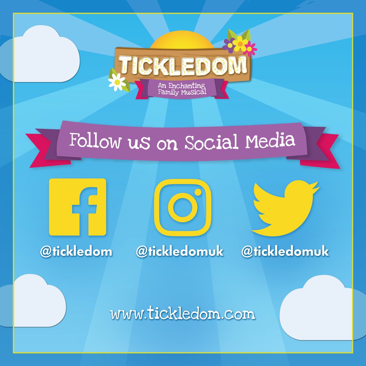 mrgproductions's tweet photo. Follow Tickledom on Social Media for the latest news, events, photos and videos! #tickledom #socialmedia #facebook #instagram #twitter
Facebook: @tickledom
Instagram and Twitter: @tickledomuk https://t.co/6hSjhuJX7W