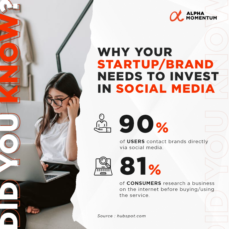 AlphaMomentum's tweet photo. Hello founders and entrepreneurs! Tau gak kalau implementasi Social Media itu penting bgt buat bisnis kalian? Ini infographicnya!

Maka dari itu, yuk ikut workshop kita tanggal 14 Agustus 2020 ini tentang Social Media. Daftar disini yaa https://t.co/TKKS9f5Vvw https://t.co/FWqlL6ZcIo