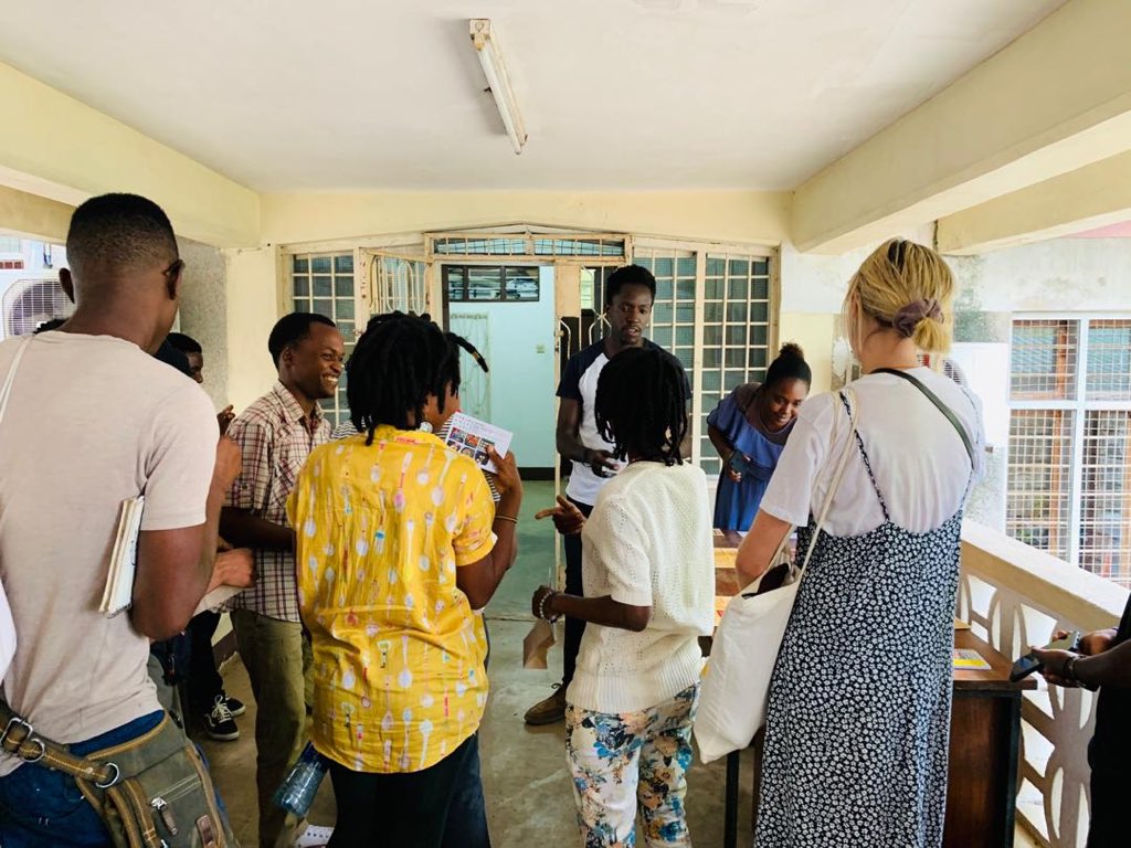 CityLabDar's tweet photo. CityLab is honoured to welcome Nafasi art Space to our office and learn more about CityLAB and the use of art in all our activities #nafasiartspace #urban #citylab #architecture #art #robertboschstiftung #ardhiuniversity #udsm #dar #openspace #learning https://t.co/Ivux3pUrgV