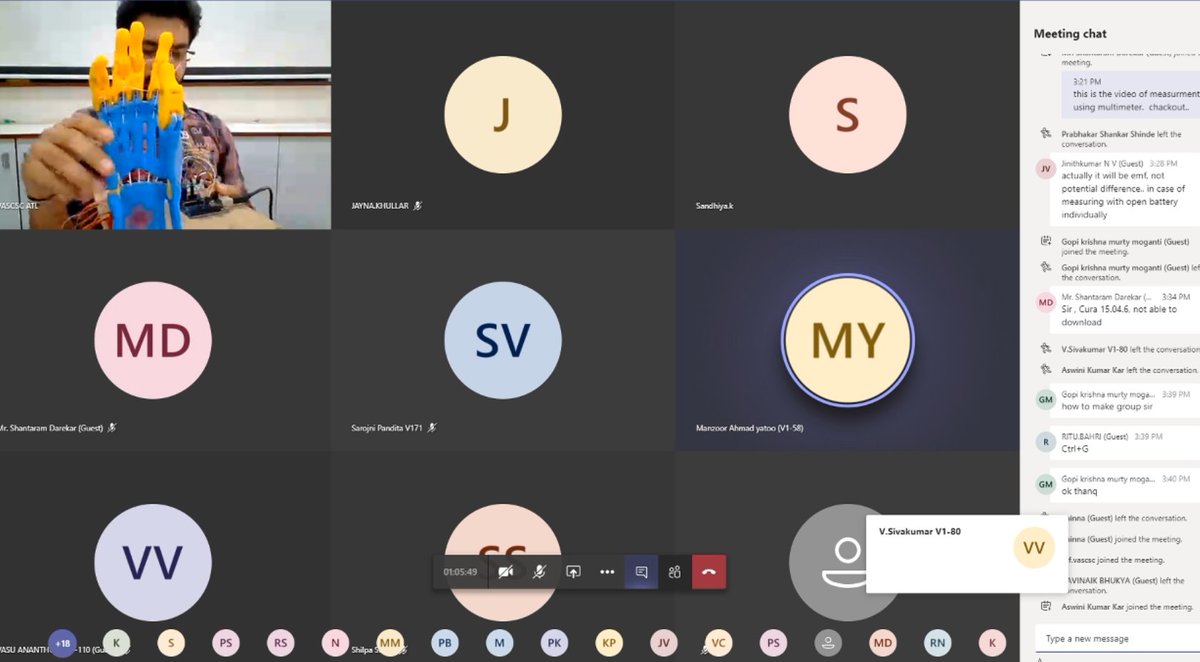 #unboxtinkering #ATL Teachers Training <a href="/vascsc/">VASCSC</a> Online mode. 57 teachers from 19 states participated #Robotics #arduino #3Dprinting
<a href="/NITIAayog_ATL/">Atal Tinkering Labs</a> <a href="/AIMtoInnovate/">Atal Innovation Mission Official</a> <a href="/ibm_in/">IBM India</a> <a href="/tinkercad/">Tinkercad</a> 
<a href="/srsharma2001/">sudhir sharma</a> <a href="/Harsh_Bhatt_9/">Harsh Bhatt</a> <a href="/Prachi_u2496/">Prachi Upadhyay</a> <a href="/LLF_IN/">Learning Links Foundation</a>