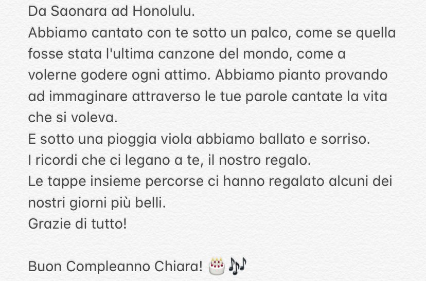 PazzidiChiara's tweet photo. Tantissimi auguri da tutti i tuoi Pazzi, @Chiara_Galiazzo 🥳

#BuonCompleannoChiara 💙 https://t.co/SvhDUoc31F