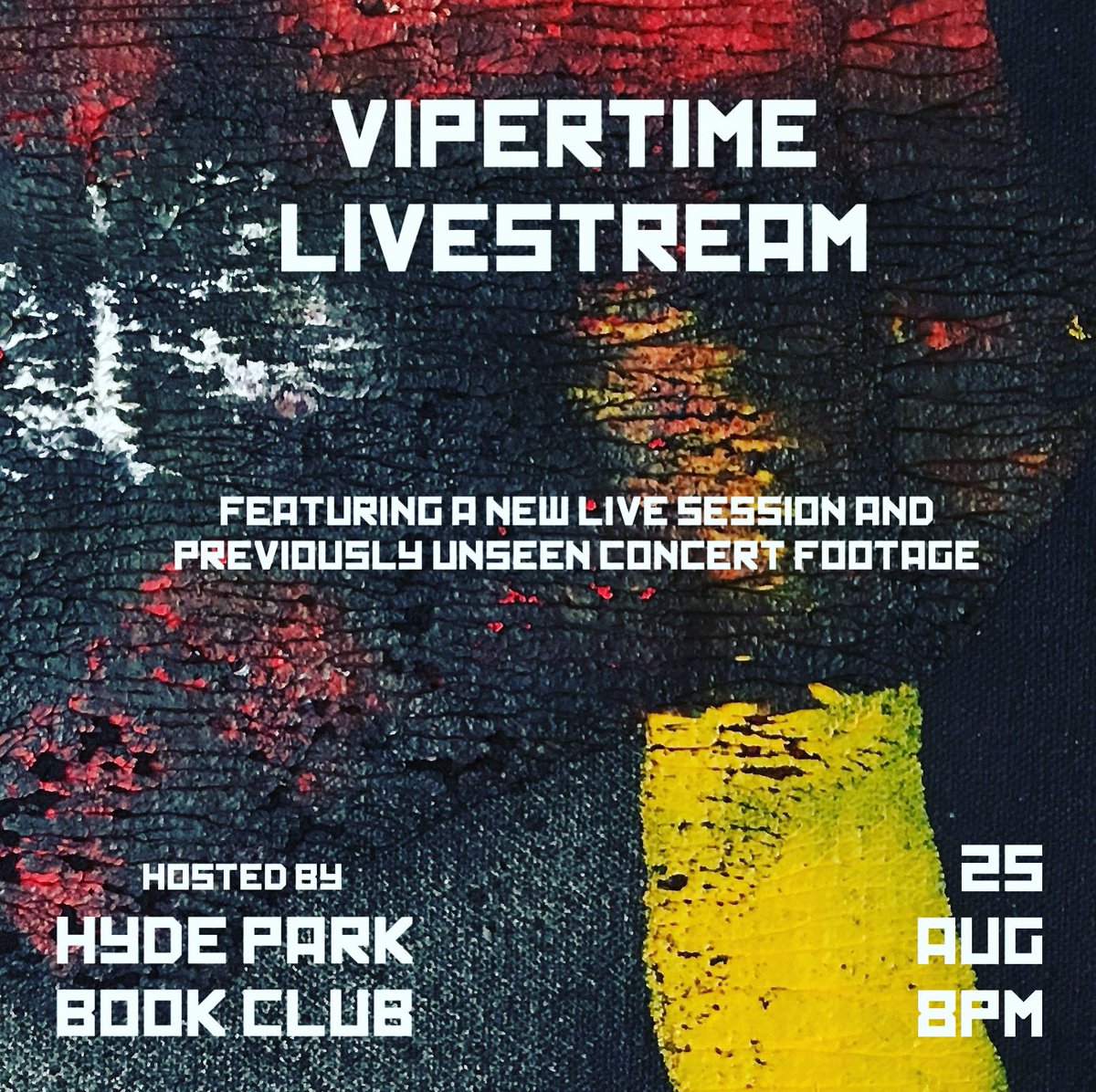 HPBCRecords's tweet photo. Our lads @Vipertimemusic have teamed up with @HPBCLeeds to bring you a livestream on 25/08. Save the date! #vipertime #hpbcrecords #music #gig #SocialDistancing #leeds #ukjazz #jazz #postpunk https://t.co/SWLBKx5K6Y