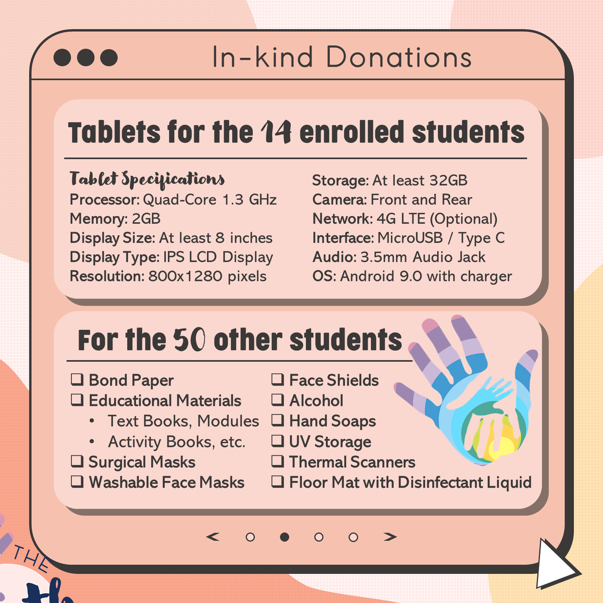 YI_2020's tweet photo. As of today, we have reached 0.18% of our goal! Help us provide gadgets and materials for the students of Child Hope and UP Ugnayan ng Pahinungod. View ouf FB page for more details! #TYI_ph #HopeForChildHope https://t.co/SoPibyneNL