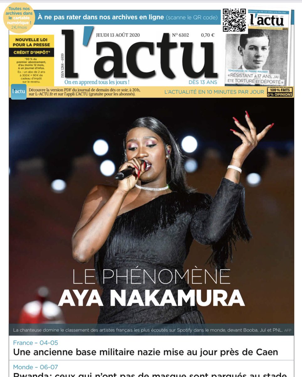 Le Petit Quotidien, Mon Quotidien, L'ACTU tweet media