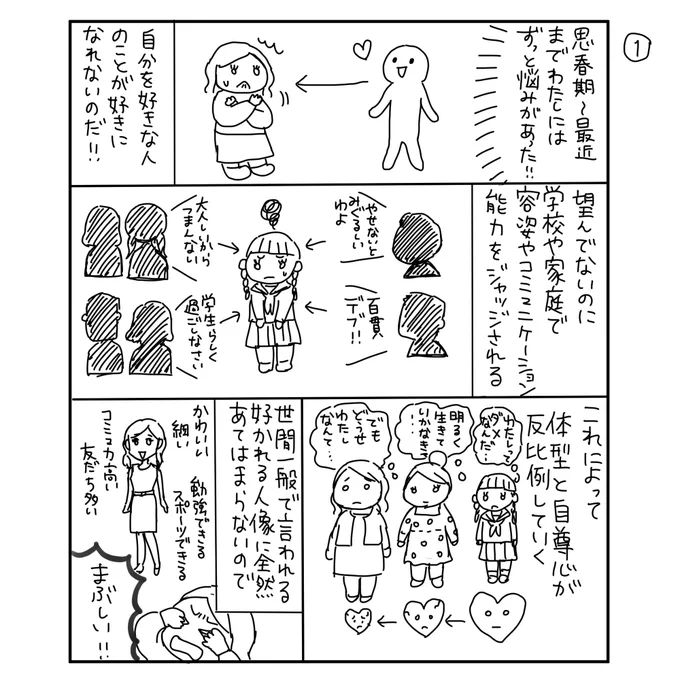 自分を好きな人のことが好きになれない

#漫画が読めるハッシュタグ 
#コミックエッセイ 