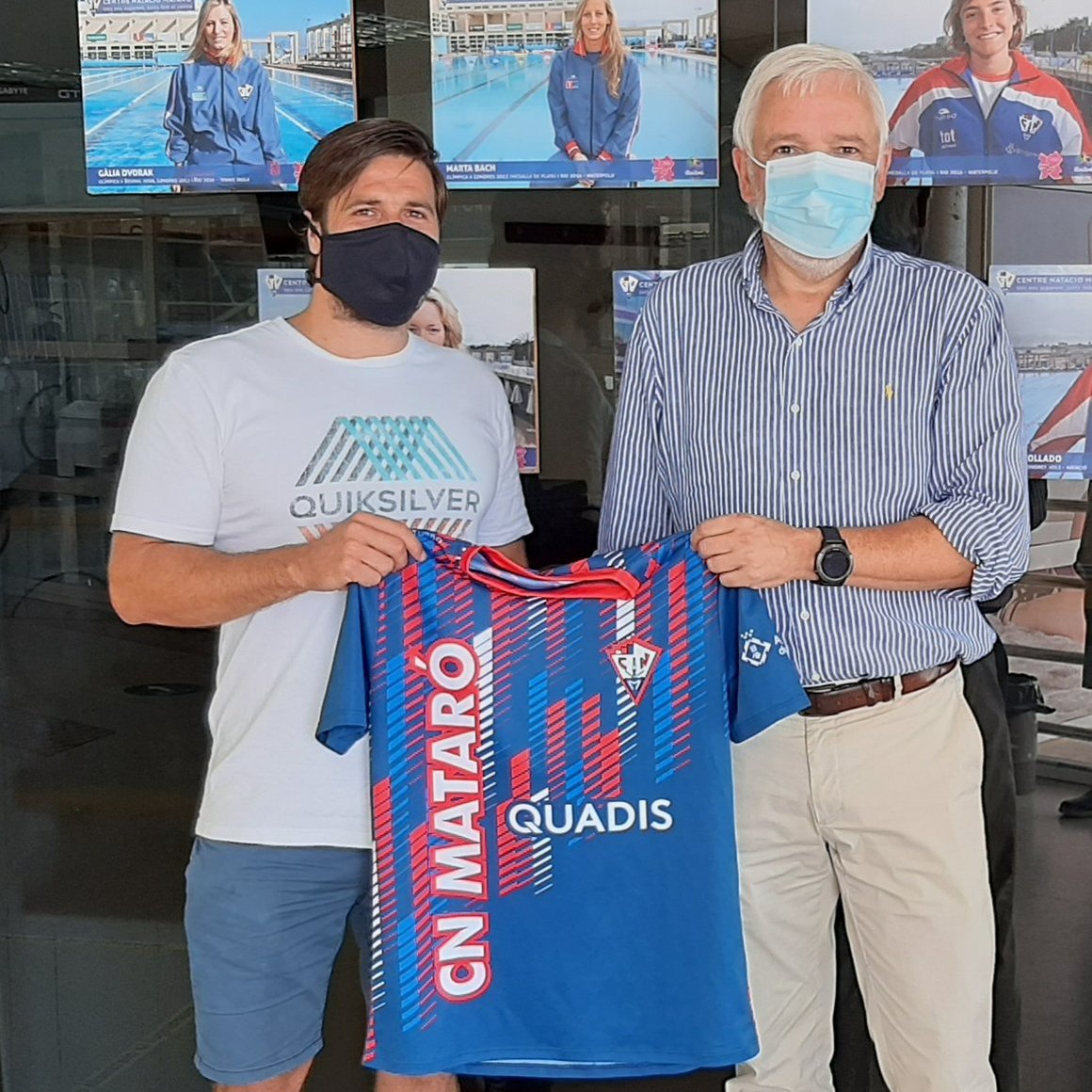 Oscar Aguilar, quien no renovó con el CN Terrassa hace unas semanas, nuevo fichaje del CN Mataró