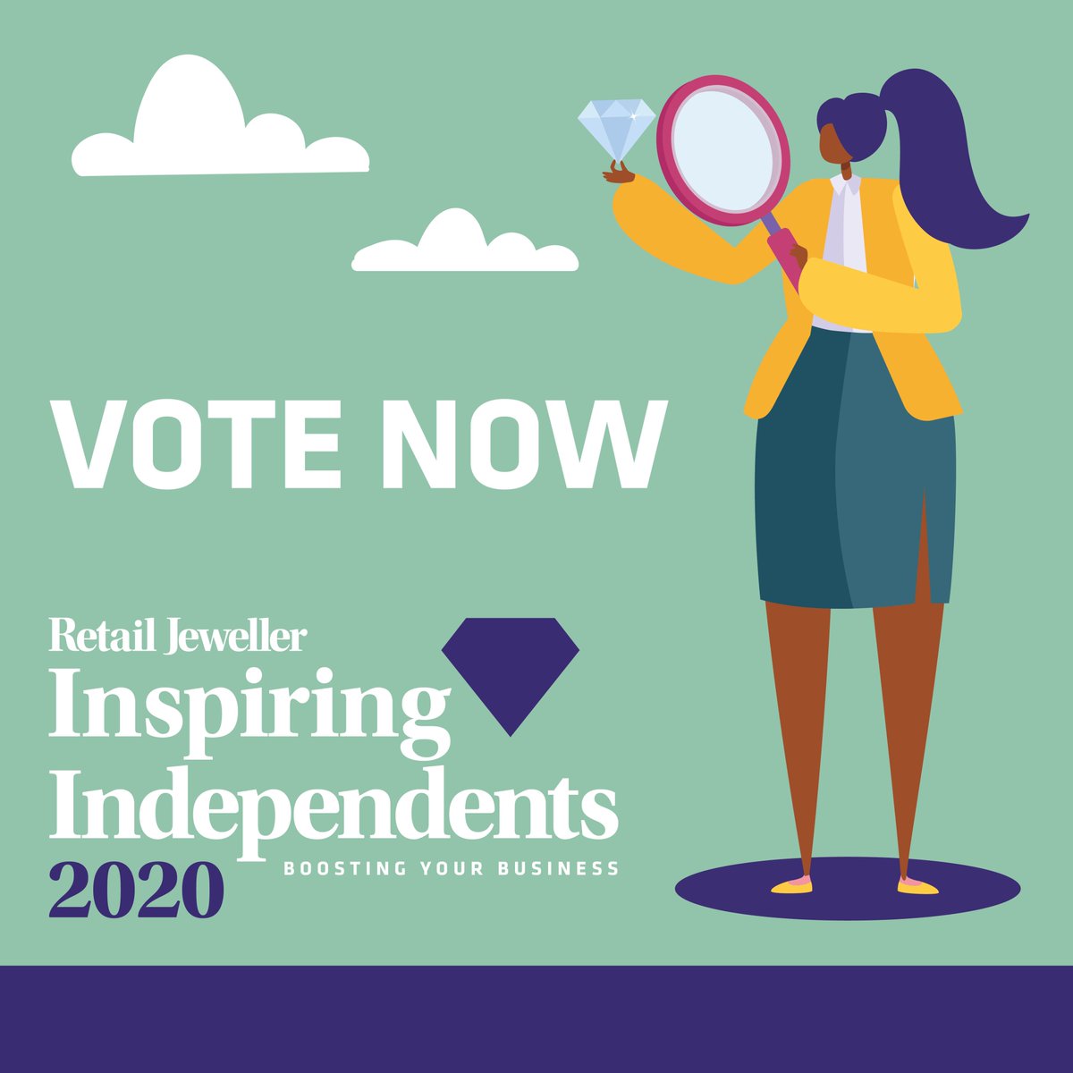 Do you know an inspiring independent jeweller who deserves to be recognised for their efforts over the last 12 months? Vote for them in this year's #RJInspiringIndies2020 via independents.retail-jeweller.com