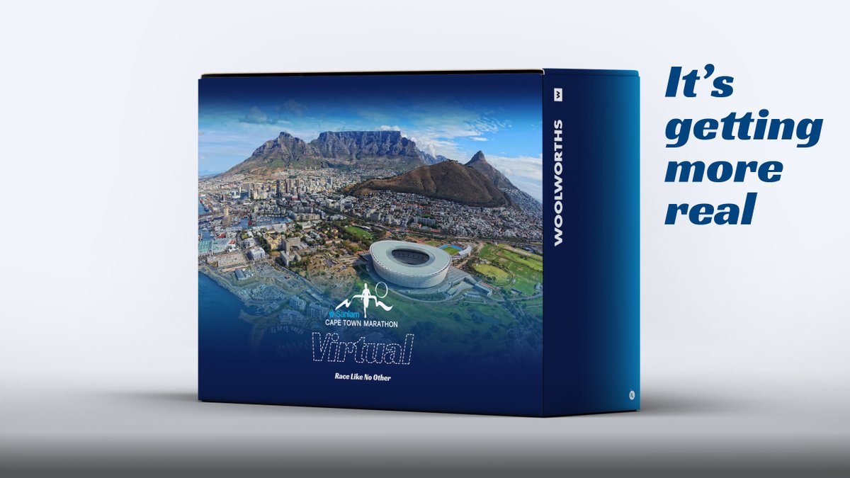 There are under 7,000 Sanlam Cape Town Virtual Marathon #CapeTownInABox race boxes left! If you:
✅ Live in South Africa
✅ Enter the marathon or half marathon by 31 Aug
... then <a href="/TAKEALOT/">takealot</a> will deliver Cape Town to you.
Enter: bit.ly/SCTM-SAentries
Info: bit.ly/capetowninabox