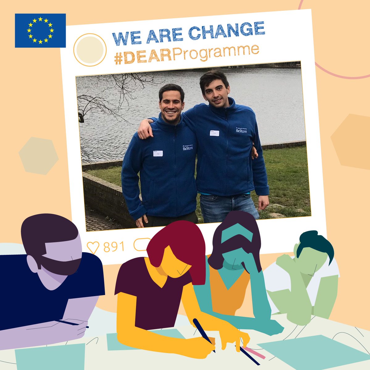 Inigo & Louis both came to Habitat ReStore through the European Solidarity Corps, and have been living in Belfast and volunteering in ReStore Newtownards.Read their stories here:  https://bit.ly/30PcTDR 