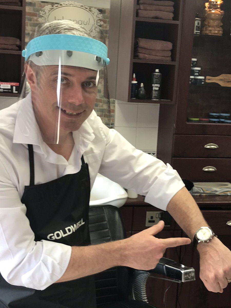 The Boss says it’s time to get your hair cut 💇🏼‍♂️💈Dm or call us now. <a href="/EssexTiptoes/">Tiptoes (Essex) Limited</a> many thanks for the new watch #ShopLocal