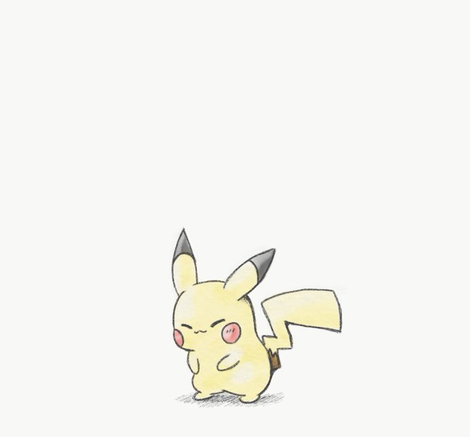 ポケモン 10年前 の電気袋組イラストをポケモンを追加してリメイクしてみました 顔 麦田このみ イラストレーターのイラスト