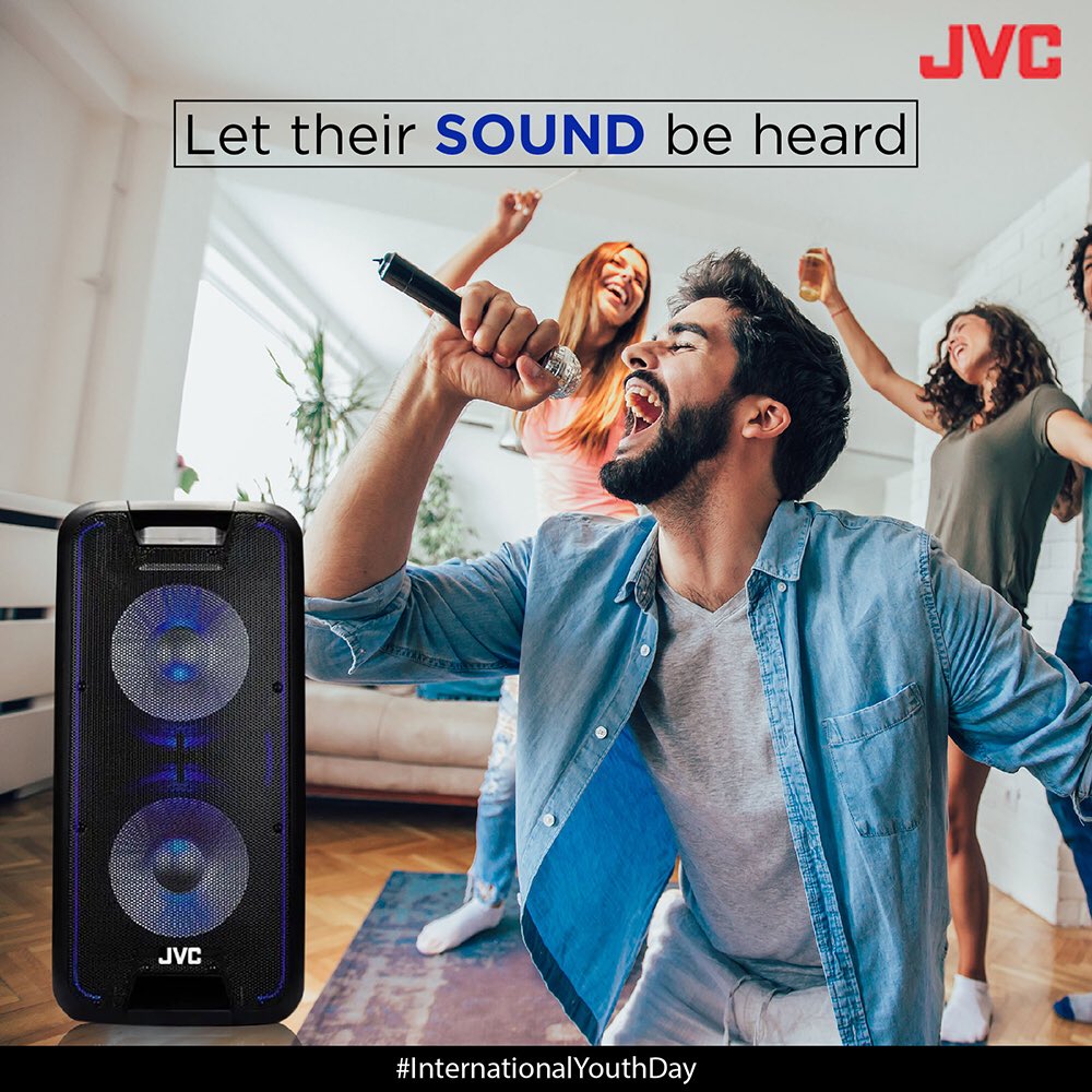 JVCIndiaOff's tweet image. Let their sound be loud &amp;amp; clear. Know More : bit.ly/33QXB3p  #InternationalYouthDay #Music #Sound