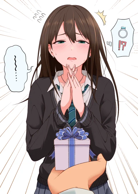 誕生日を2日過ぎているので、プレゼントを別の何かと勘違いしてしまった渋谷凛?#渋谷凛生誕祭2020 