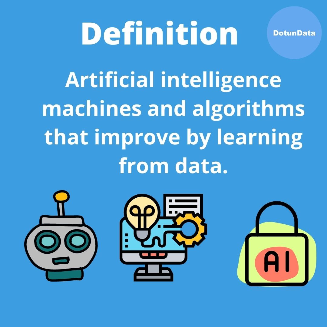 (A THREAD) Knowledge series on  @dotundataWHAT IS MACHINE LEARNING? There are artificial intelligence machines and algorithms that improve by learning from data. (1/5)Kindly like, and retweet. #DataScience  #Learning  #Insights  #MachineLearning