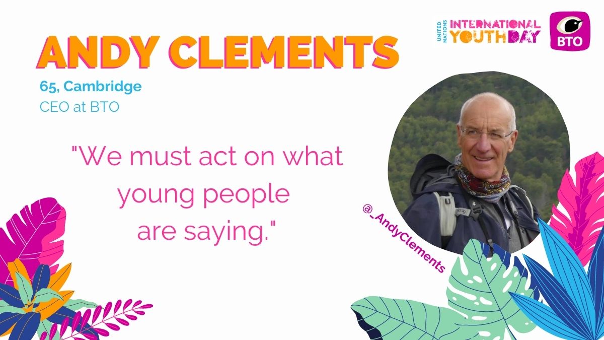 Last, but not least, our CEO  @_AndyClements says: "The passion and perspective of young people cause us all to sit up and listen. They are the future for our birds and our planet, and we must act on what they are saying."