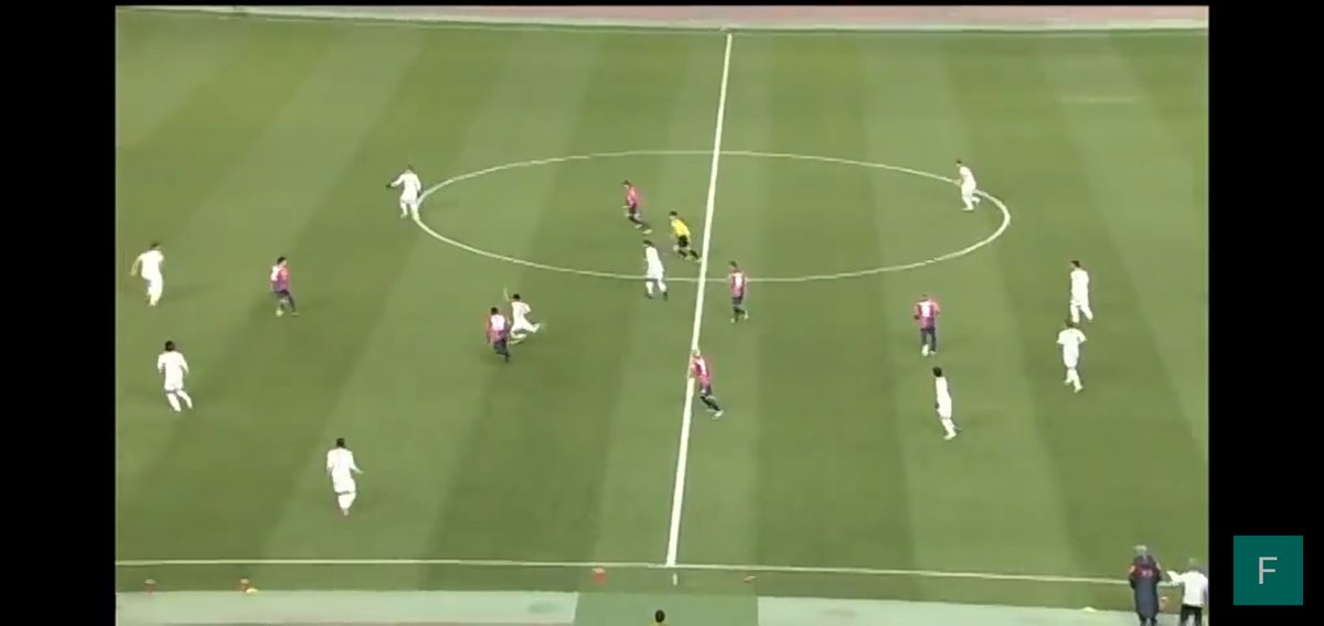 フランコ リツイートした動画で確認しましたが慎はハーフウェイラインの前でしたね