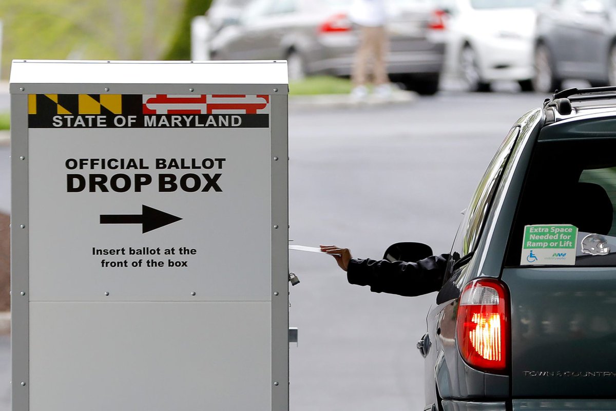 This is probably the simplest, most cost-effective and most reliable way to counter concerns about slow mail delivery affecting vote-by-mail in November. They can even be set up as drive-thrus.