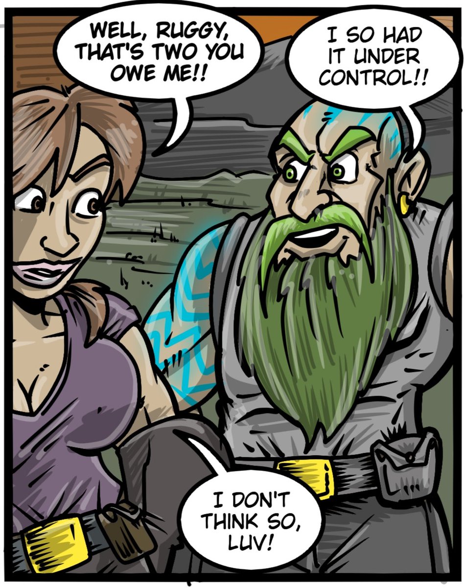 7x7comics's tweet photo. This week's Maynard &amp; Grimm comic 🔮#makecomics #webcomic #newcomics #pittsburgh #comics #newcomics #readcomics #readmorecomics #fantasycomic #swordandsorcery #makemorecomics
- https://t.co/vp6RQUh9ej