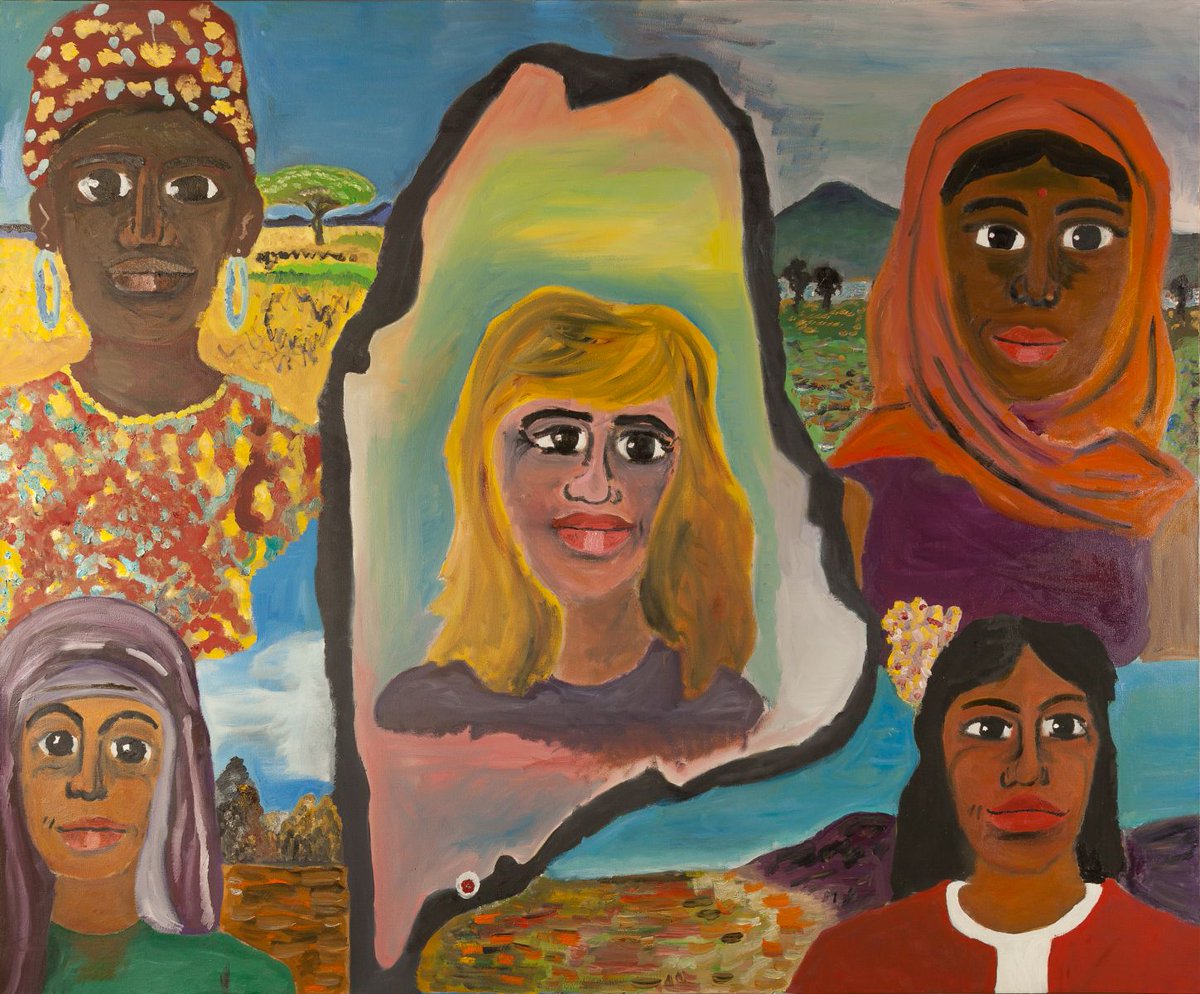 Peruse our virtual exhibition 2020 Vision! You'll notice "In a Little Place" (SOLD) by our #DailyArtistSpotlight and Portland-based artist, Norajean Ferris. Visit creativeportland.com/2020Vision# to learn about Norajean &amp; the other local artists with art for sale #PortlandME #BuyLocalArt