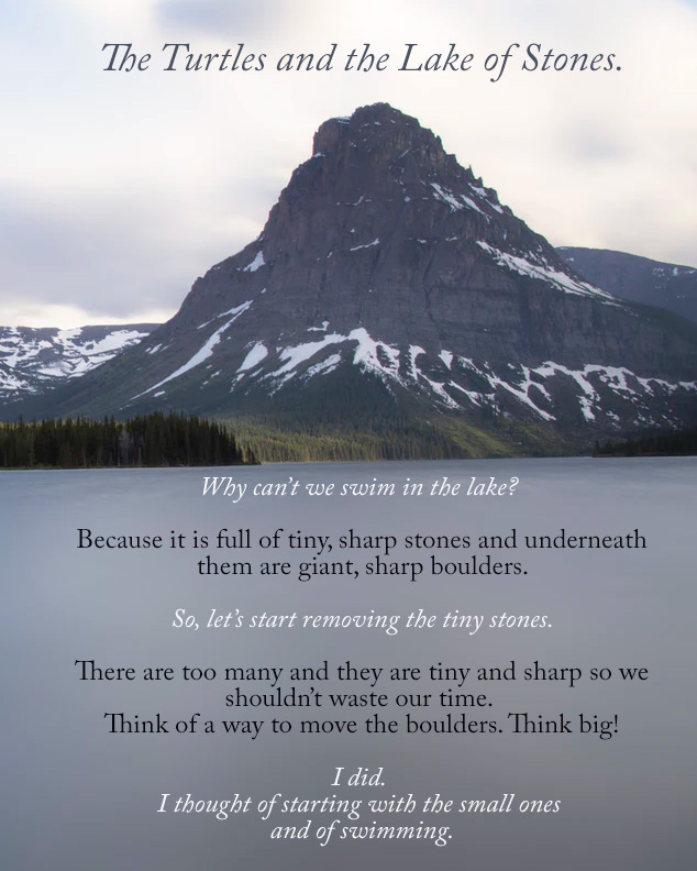 JohnELTenney's tweet image. The Turtles and the Lake of Stones
#WednesdayWisdom #WednesdayMotivation #WednesdayThoughts