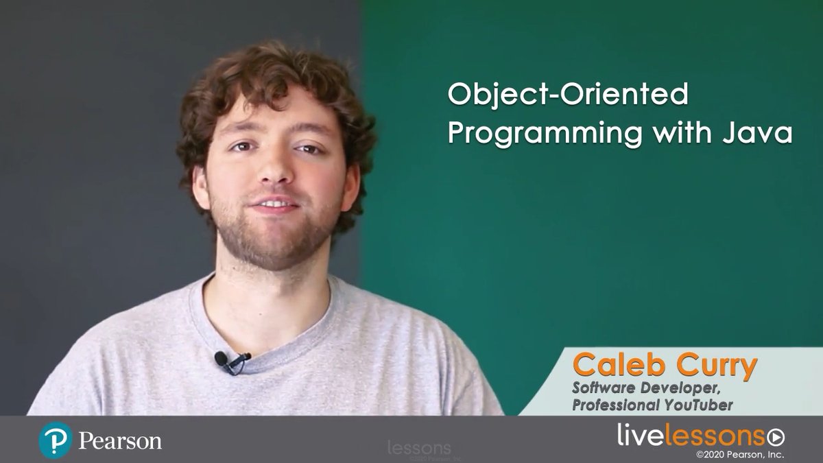 InformIT's tweet image. @CalebCurry provides foundational instruction on OOP design principles & concepts, applying them in Java, so you can overcome the challenges of starting or moving to OOP.
Save 75% off the 5+ hour video course this week - informit.com/votw/twitter
#java #ooprogramming