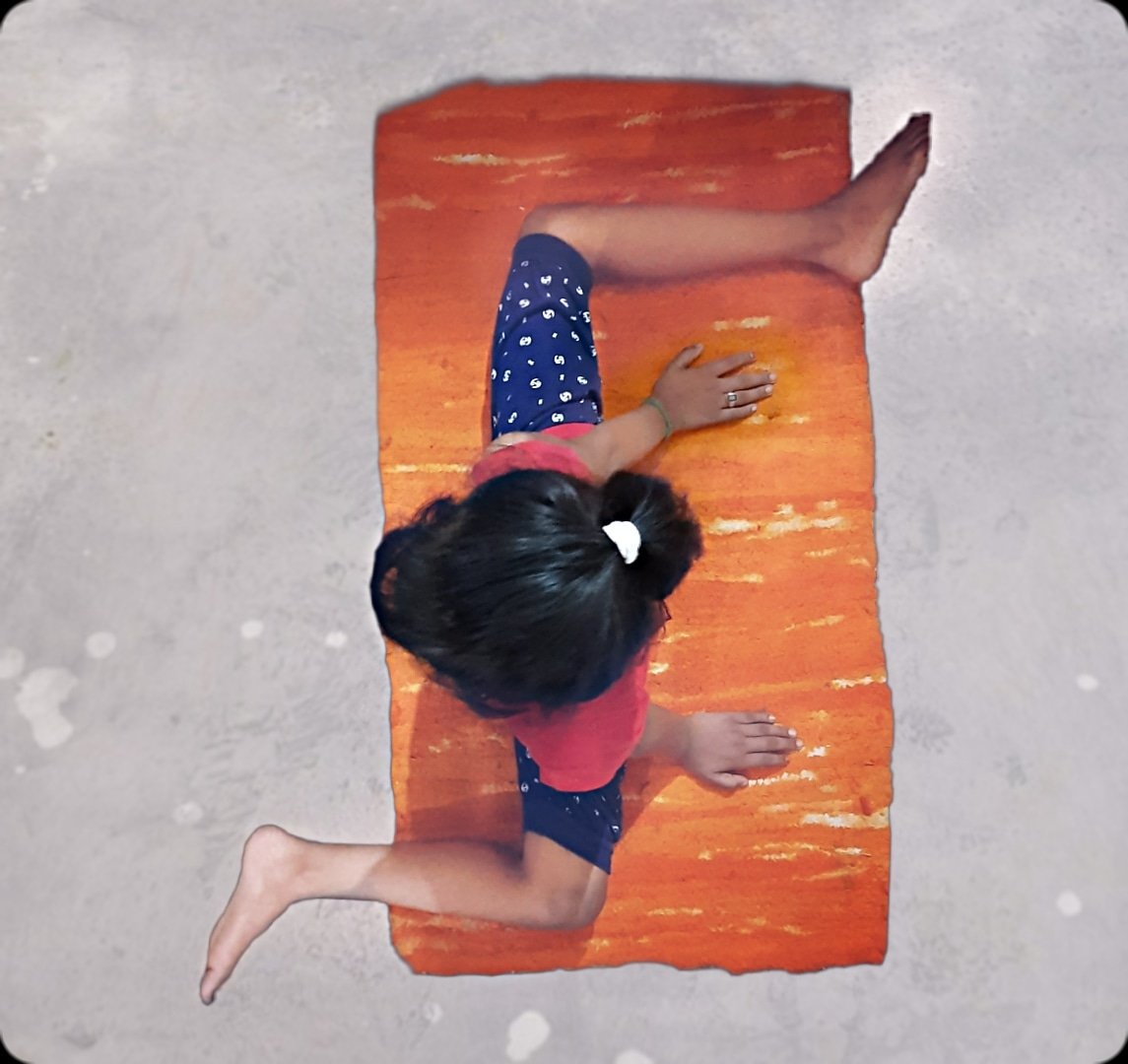 Letting go is the hardest assana.

#yoga #yogapose <a href="/YogicCenter/">yogic center banka</a> #banka #bihar