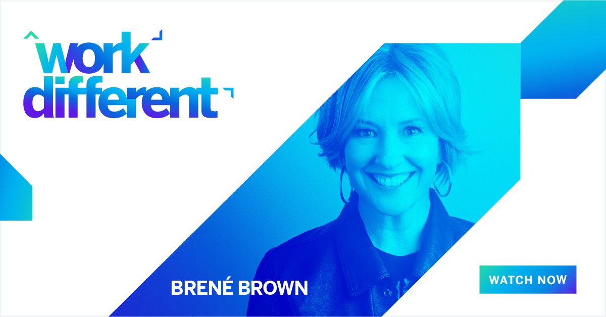 Qualtrics's tweet photo. As we think about working differently in the future, we have to create a place where everyone belongs. 

Tune in as Brené Brown shares the two irreducible needs of employees today. https://t.co/MEiApsWNZq  #WorkDifferent https://t.co/pQnN0nNwEm