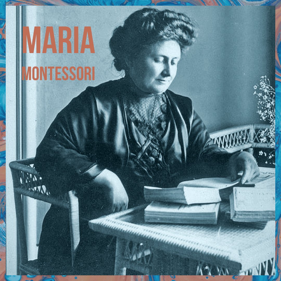 Maria Montessori was an Italian physician and creator of the Montessori Method of Education. Through research and experimentation, her method was built as a "prepared learning" environment that fostered children’s natural desire to learn. #WomeninSTEMWednesday
