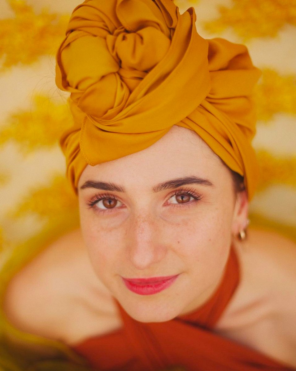 #Mahaneela is the creator of the #WearYellowProject, and through this we have fallen in love with her portrait series 'In Ochre', which showcases happiness + joy through People of Color. 'Yellow is proven to psychologically lift our spirits, bringing confidence and optimism.'