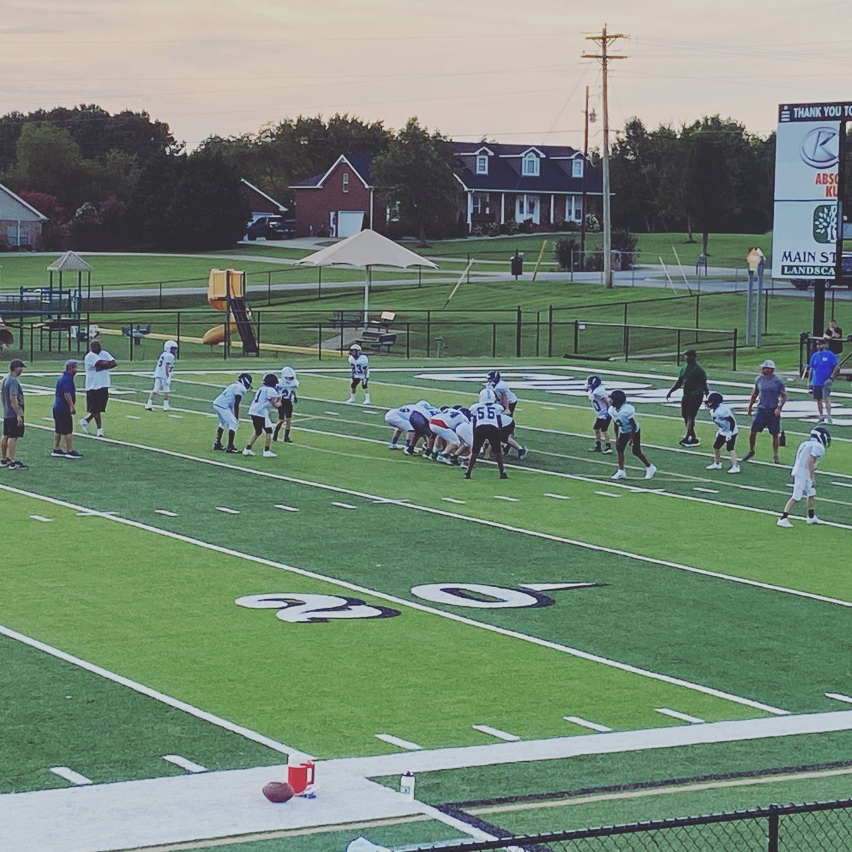 EZMoney411's tweet photo. The Coach in me is sad to be in the stands, but the Dad in me is SO, SO happy Parker is getting to play football. With all the wrong decisions being made to cancel sports, I’m thankful for schools, administrators, & coaches that get it! Let’s Bang Hats! #footballtimeintn #fcs https://t.co/2y6zoqrLSO