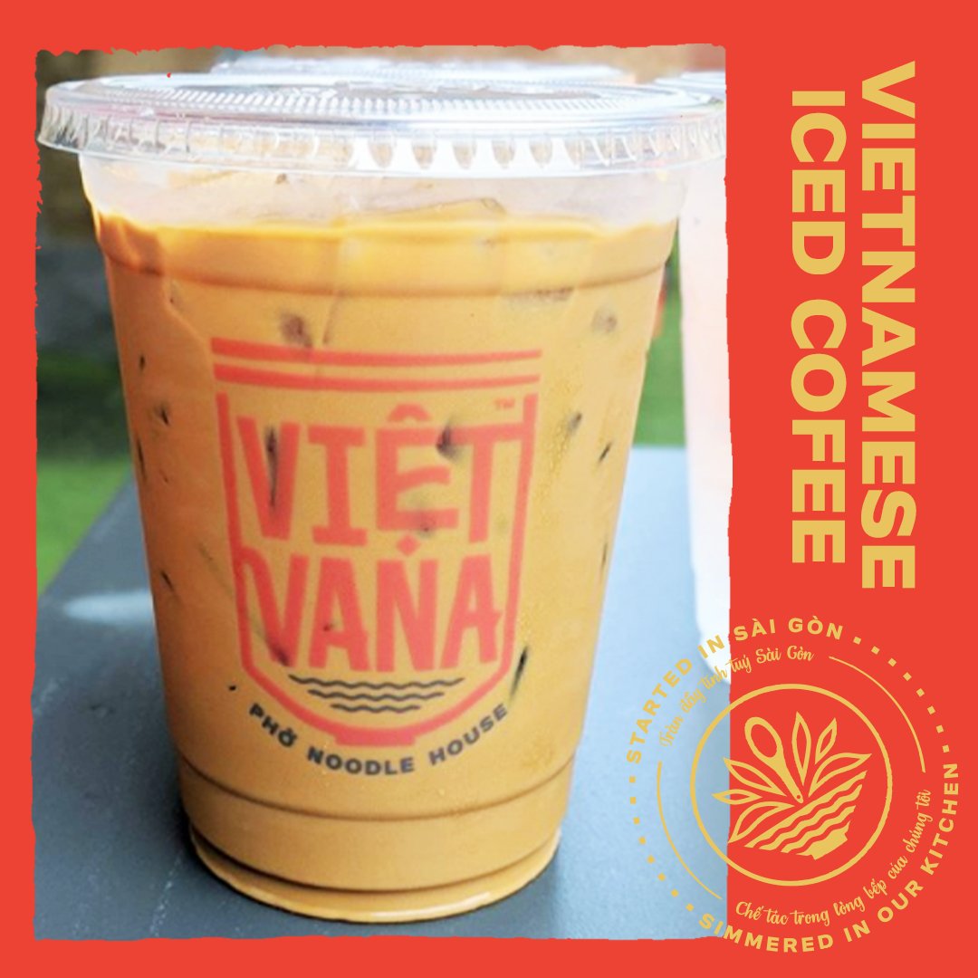 vietvana's tweet photo. We’re so glad @td2timemvp amped up his morning with our Vietnamese iced coffee! https://t.co/YZtL3GTkTg