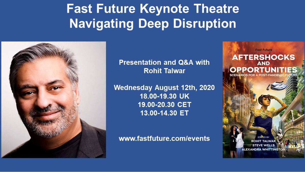 FutrBiz's tweet photo. How can we take control of the innovation agenda to make sure we can take advantage of developments in everything from AI to brain and body enhancements?
WEBINAR: Navigating Deep Disruption - Wednesday, August 12th, 18.00–19.30 UK Register here https://t.co/sWH9ydTx3j https://t.co/tXQCs3VN05