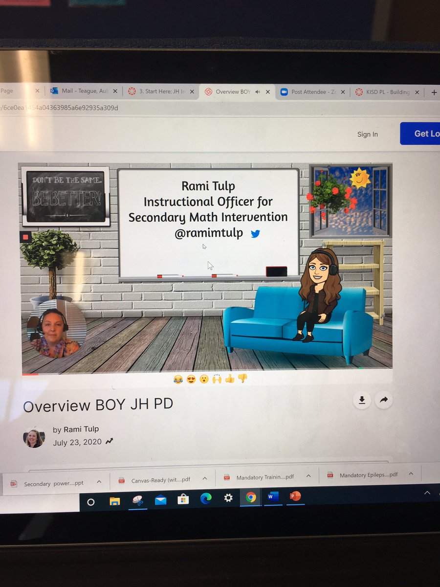 aye_teague's tweet photo. Hey girl heyyyyy @ramimtulp love your training videos!!! You’re awesome! #KTintervent #InterventionTraining https://t.co/JUENJOiDUk