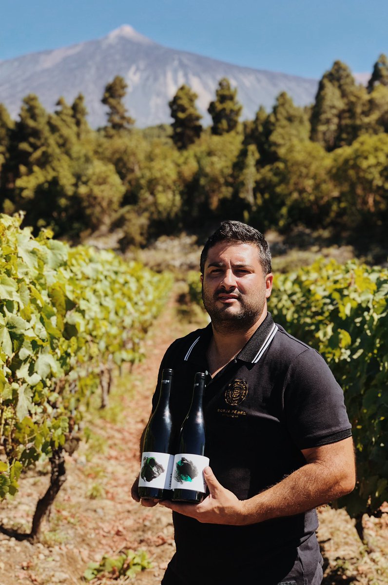 Borja Pérez es un joven viticultor de referencia de Canarias. Ha recuperado viejas variedades y ha puesto en valor una zona vitícola histórica. Sus Ignios Orígenes Marmajuelo'17 e Ionios Orígenes Listán Negro Vendimia Seleccionada'17 en #elclubvv de agosto bit.ly/30AjxMS