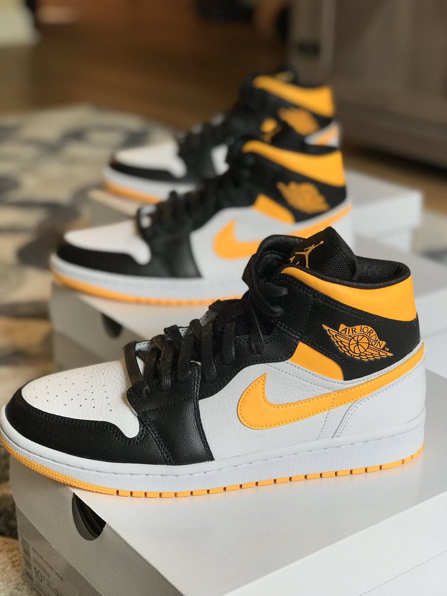 jordan 1 mid se laser orange