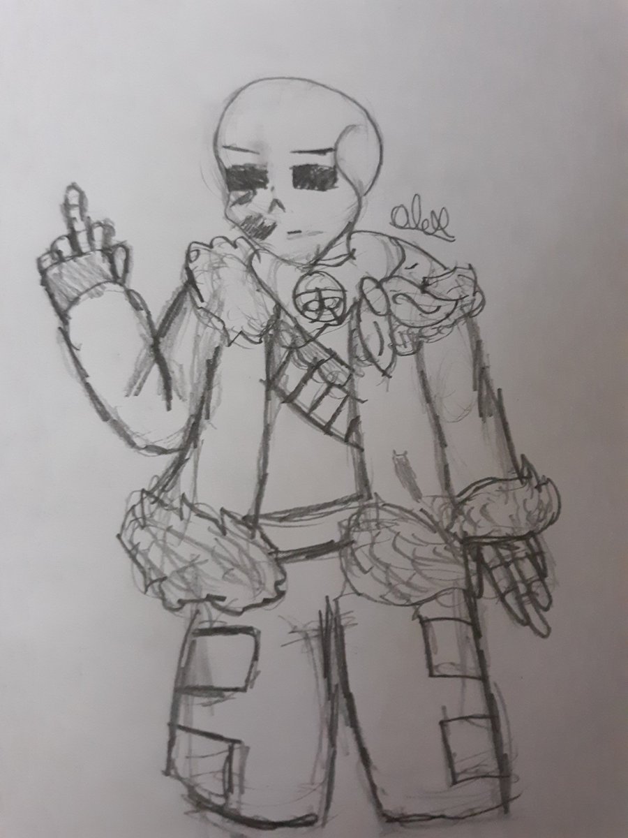 Timetobecrafty's tweet photo. So here's a sketch that I did of Dreamswap Ink. #sansau #undertaleau #undertale #sans #dreamswap #justicereigns #dsink #dsinksans #fanart #traditionalart #art #myart #traditional https://t.co/7hVA06WvGN
