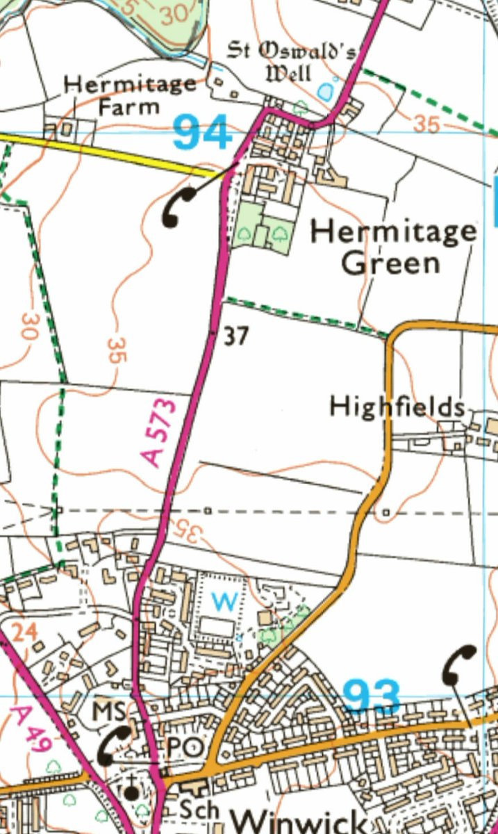 A few miles to the South of Wigan is Winwick, an ancient parish. The church is dedicated to St Oswald, martyr king of Northumbria, patron of St Aidan. In AD 642 he was killed in battle by the last great pagan Saxon king, Penda of Mercia, at a place called Maserfelth. 1/5