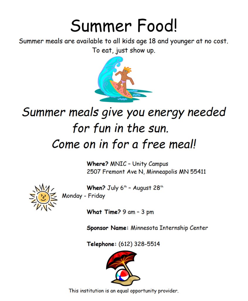 MNICschool's tweet photo. Summer Food Program Feeds Kids For Free - https://t.co/AWybVGtfKZ https://t.co/OOiKiuSb63