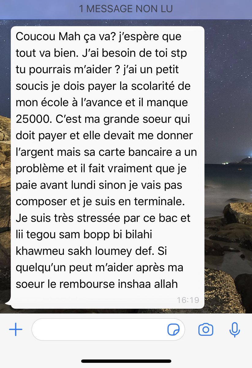 mah__sylla's tweet image. Hello tout le monde. Cette fille a vraiment besoin d’aide et compte sur vous pour l’aider. Je vous prie juste de lire son message, de l’aider si vous le pouvez ou au pire de rt peut-être une personne dans votre tl a une solution. Mes dms sont ouverts et merci d’avance 🙏🏾❤️