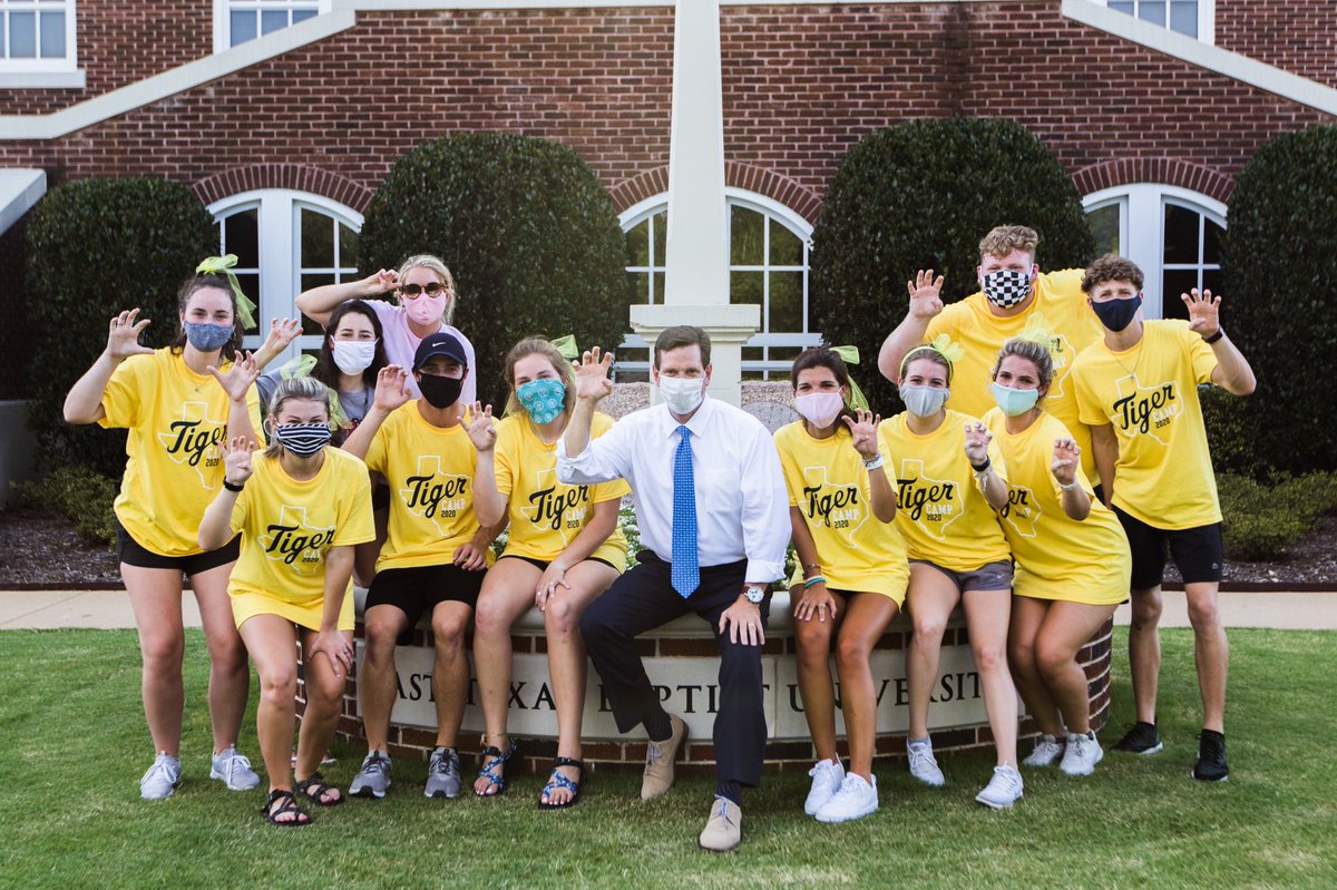 Who’s ready for Tiger Camp? New Tigers, we cannot wait to greet you! Drive safe and we’ll see you soon 🐯 #TigerCamp #LifeOnTheHill