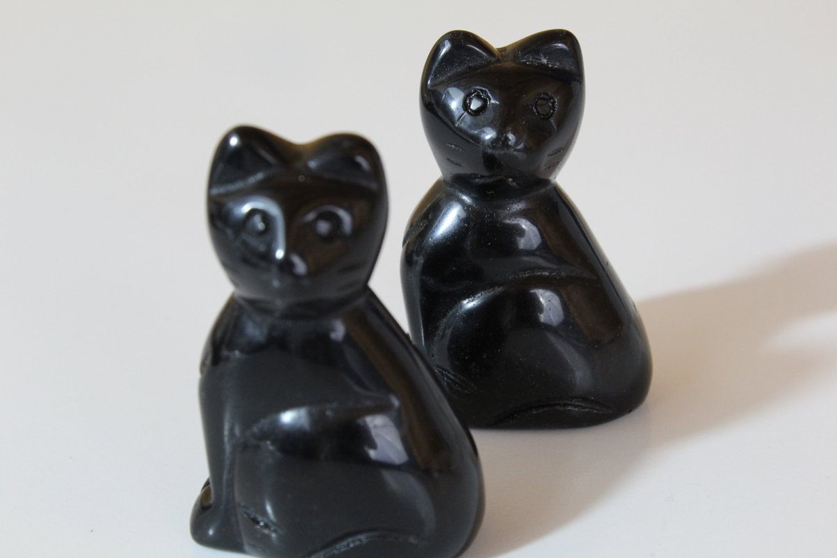 dawnsheaven's tweet photo. Excited to share the latest addition to my #etsy shop: Black obsidian Cat Figurine - Lucky Black Cat - 2 Inch Black Cat Figurine - Cat Figurine - Obsidian Lucky Cat https://t.co/JCWNOU7bHv #black #wedding #obsidiancat #blackcatfigurine #luckyblackcat #carvedobsidiancat https://t.co/cuccq1reKs