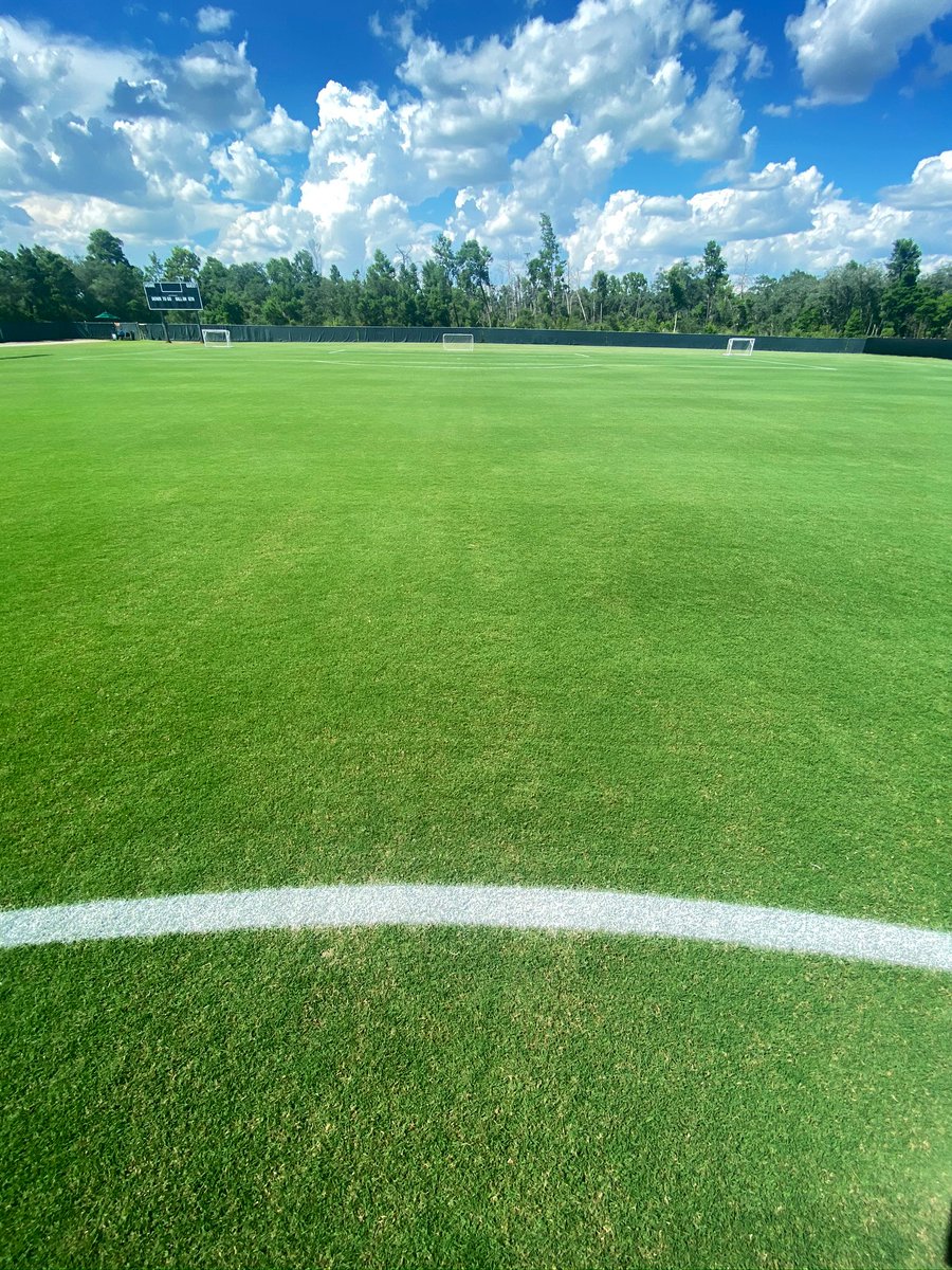 This data-based, site-specific maintenance approach was utilized across 14 training fields that hosted over 500 sessions in 4 - 2.5 hour training session slots / day – bei  ESPN Wide World of Sports Complex